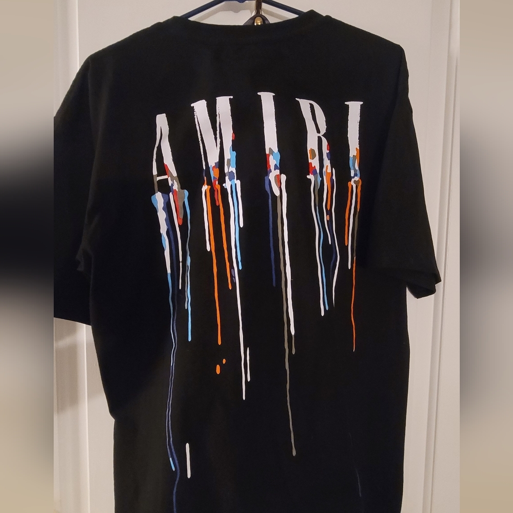 Amiri drip t-shirt L